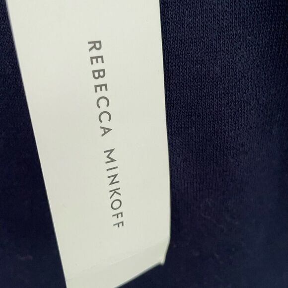 New with tags Rebecca Minkoff navy/pink Girl Power Sweatshirt , size M - Picture 8 of 9